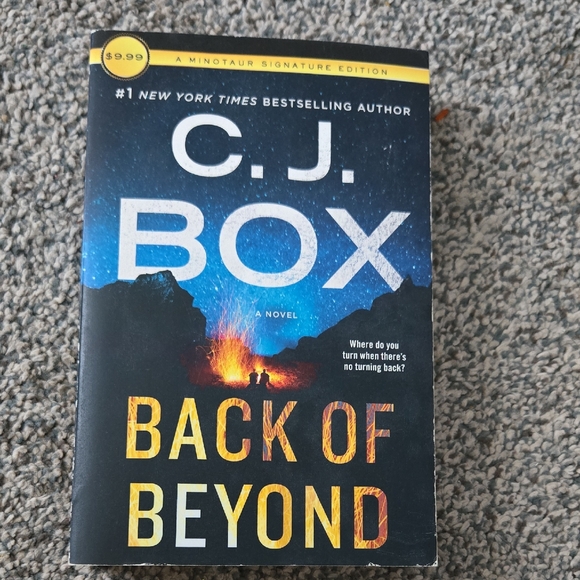 Other - C.J. Box 'Back of Beyond' Novel